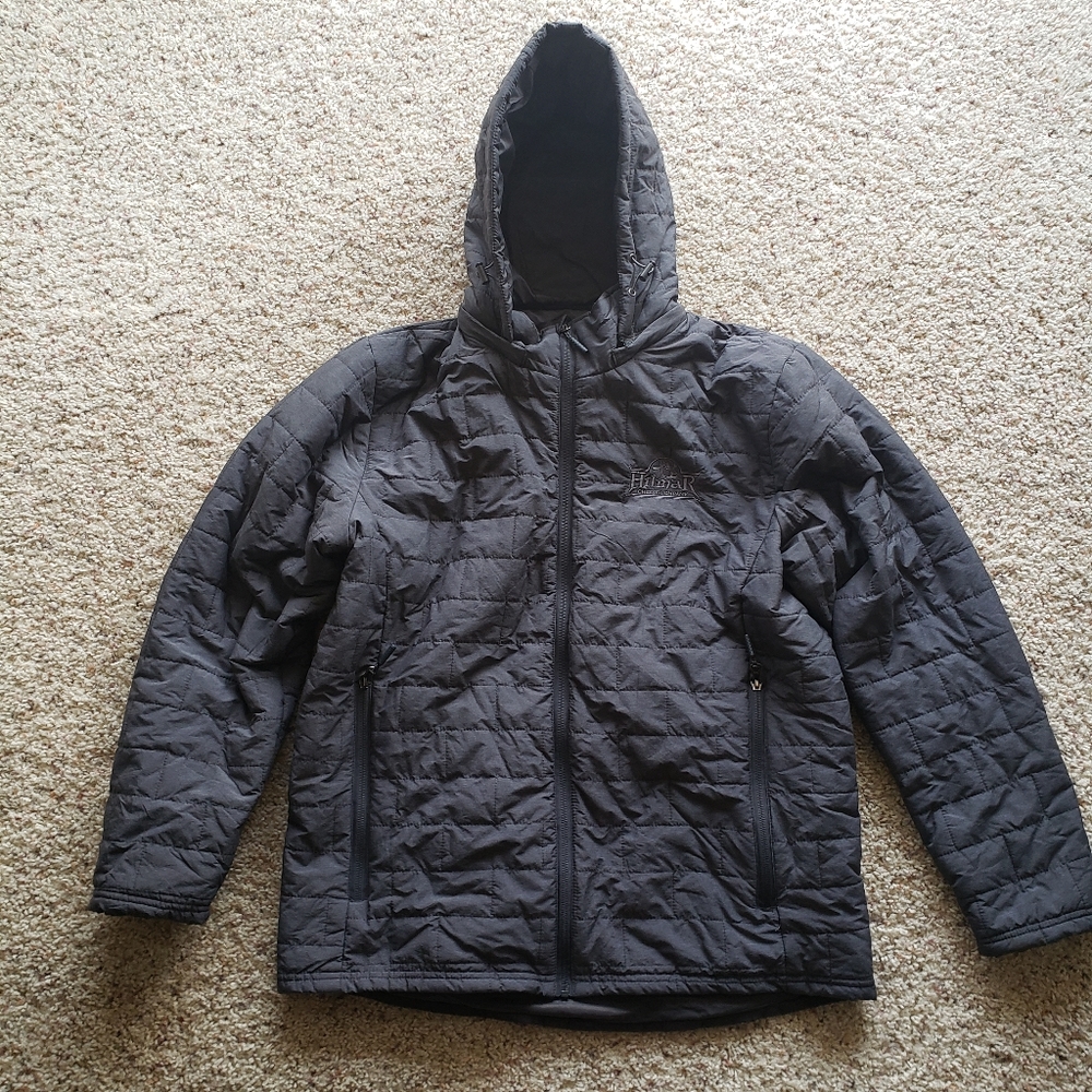 Men's ultra soft puffy jacket with Logo